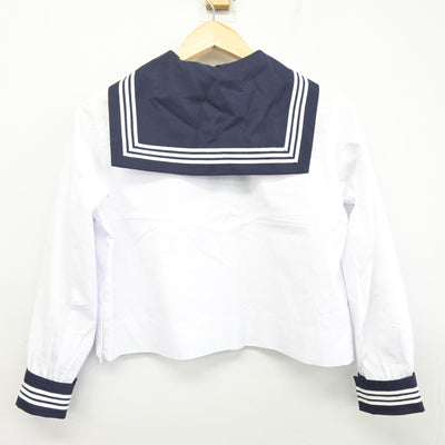 【中古】東京都 十文字中学校 女子制服 3点 (ニット・セーラー服) sf096715