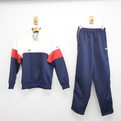 【中古】愛知県 椙山女学園高等学校 女子制服 2点 (ジャージ 上・ジャージ 下) sf096724