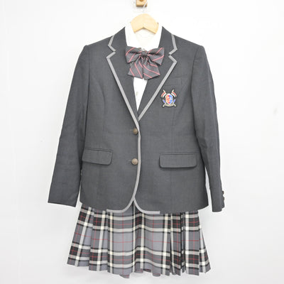 【中古】東京都 富士見丘高等学校 女子制服 4点 (ブレザー・シャツ・スカート) sf096773