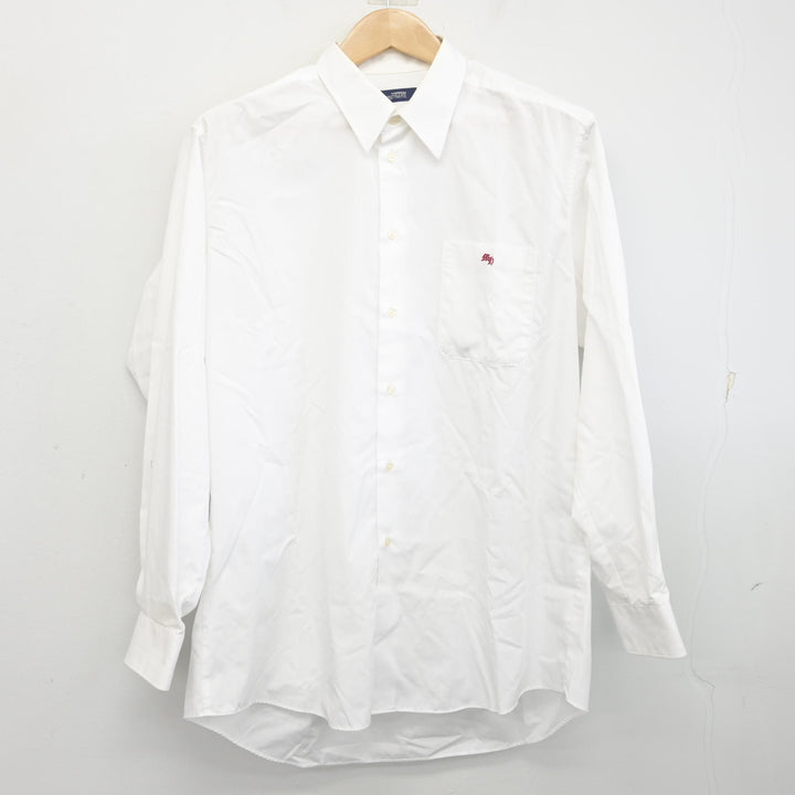 中古】栃木県 真岡北陵高等学校 男子制服 2点 (ニット・シャツ 