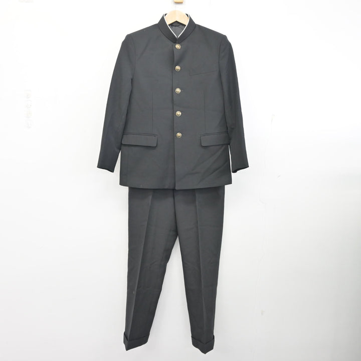 中古】茨城県 下妻中学校 男子制服 2点 (学ラン・ズボン