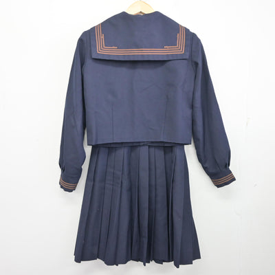 【中古】茨城県 神栖第一中学校 女子制服 4点 (セーラー服・スカート・スカート) sf096829
