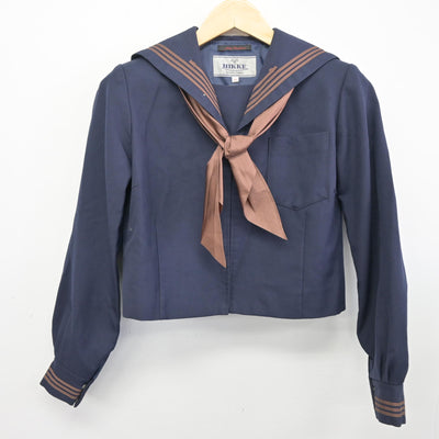 【中古】茨城県 神栖第一中学校 女子制服 4点 (セーラー服・スカート・スカート) sf096829
