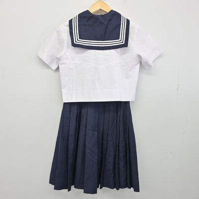 【中古】東京都 十文字中学・高等学校 女子制服 2点 (セーラー服・スカート) sf096854