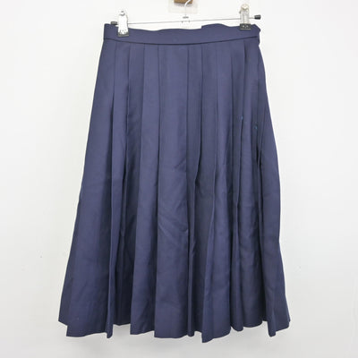 【中古】東京都 十文字中学・高等学校 女子制服 2点 (セーラー服・スカート) sf096854