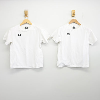 【中古】東京都 十文字中学・高等学校 女子制服 2点 (体操服 上) sf096855
