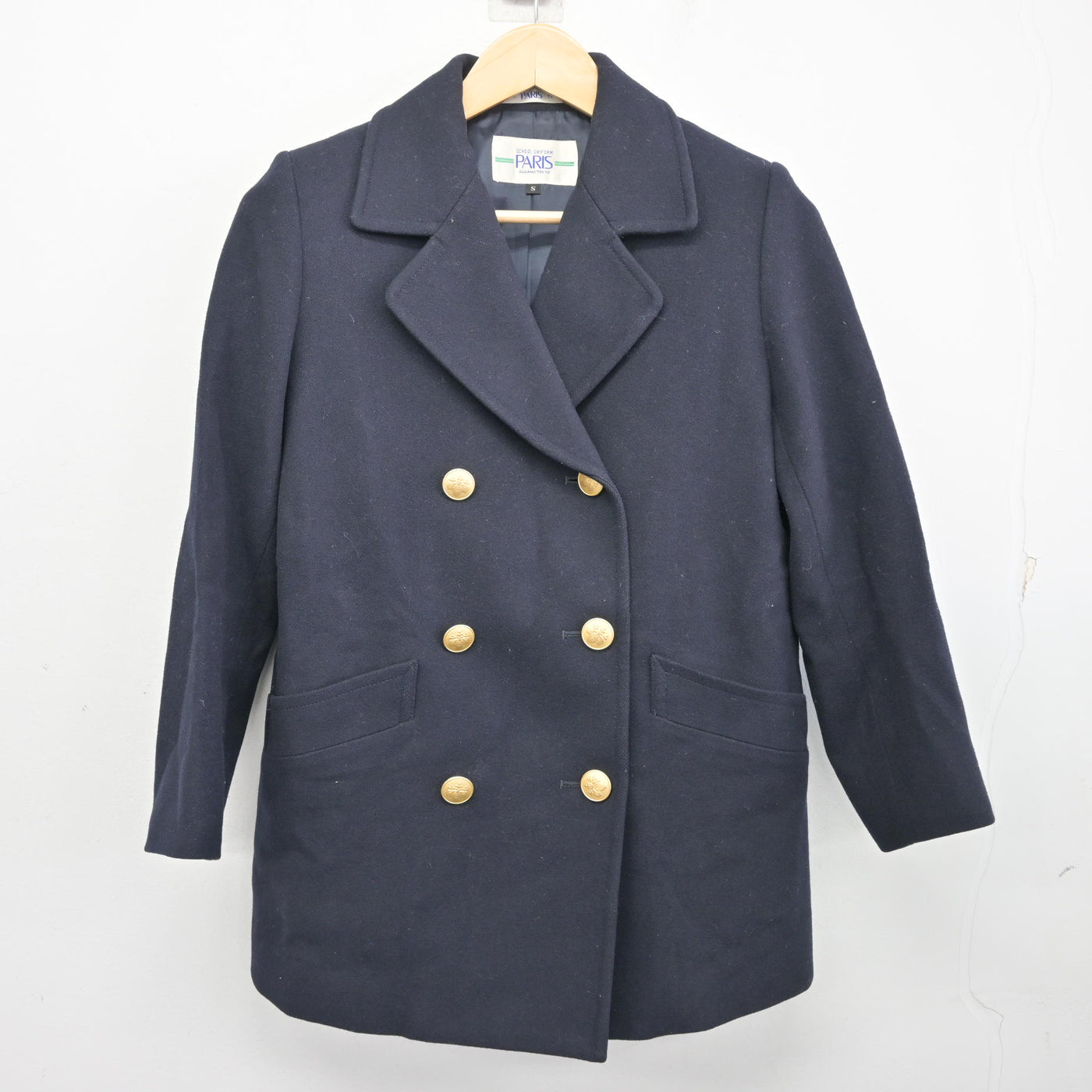 【中古】東京都 十文字中学・高等学校 女子制服 1点 (コート) sf096857