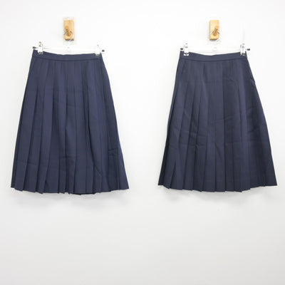 【中古】新潟県 加茂市立加茂中学校 女子制服 4点 (セーラー服・スカート) sf096859