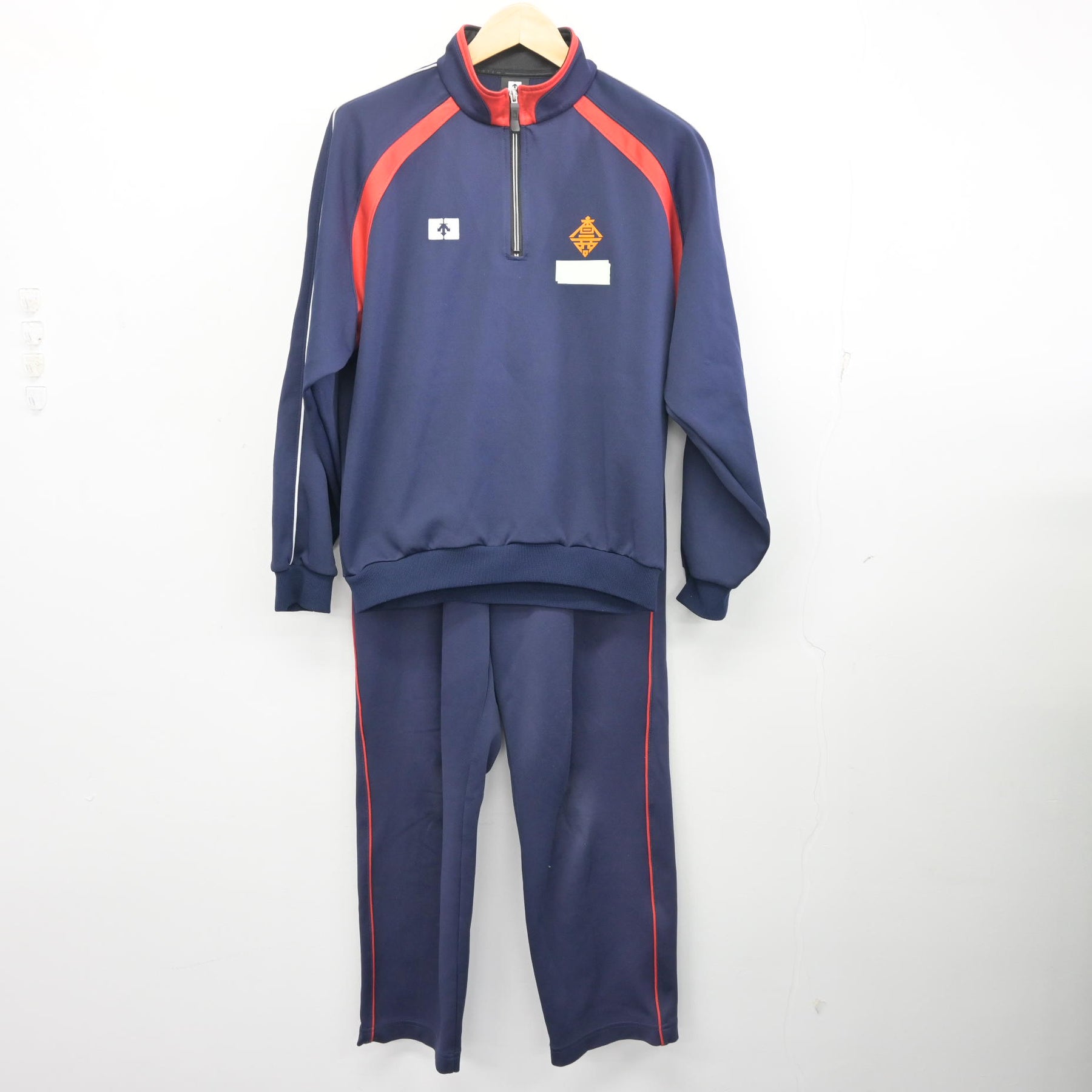 中古】香川県 高松商業高等学校 女子制服 2点 (ジャージ 上・ジャージ