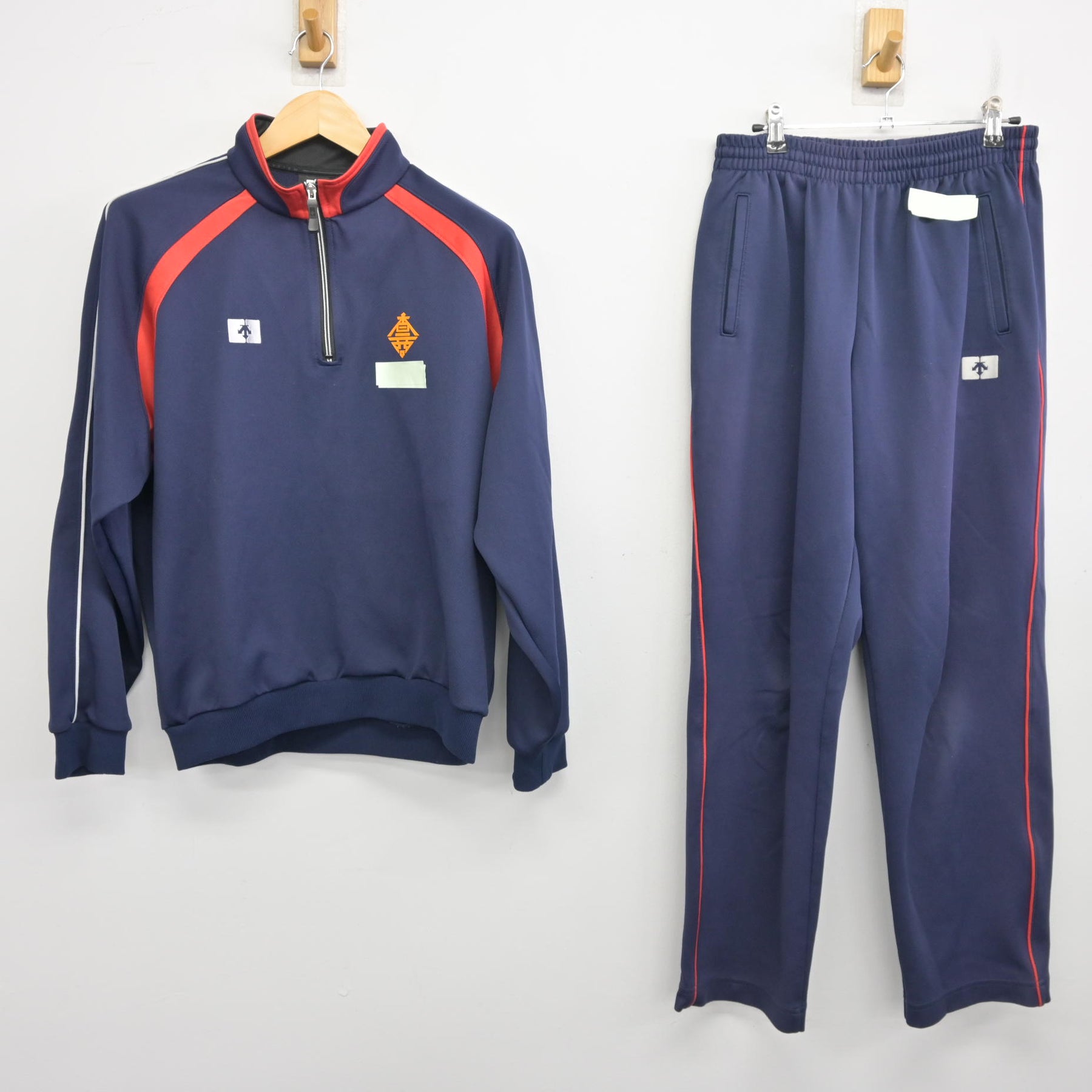 中古】香川県 高松商業高等学校 女子制服 2点 (ジャージ 上・ジャージ