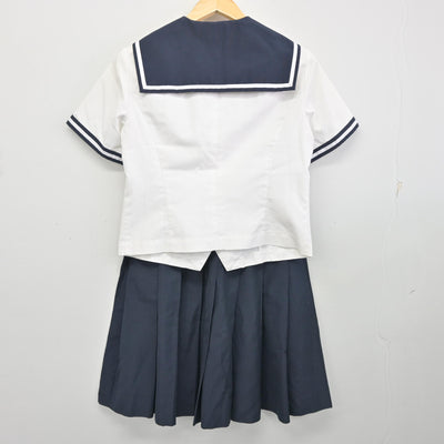 【中古】大分県 藤蔭高等学校 女子制服 3点 (セーラー服・スカート) sf096867
