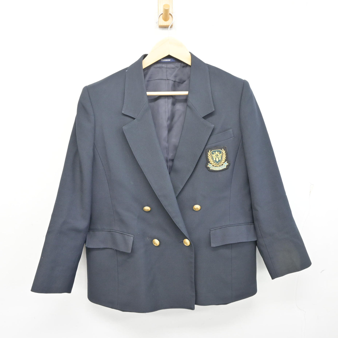 【中古】千葉県 若松高等学校 女子制服 3点 (ブレザー・スカート) sf096878