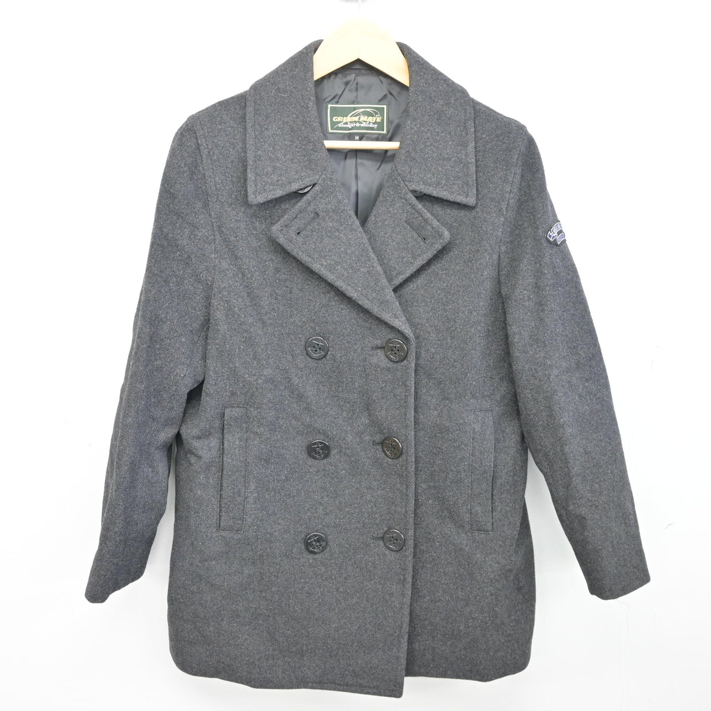 【中古】東京都 明治大学付属八王子中学高等学校 女子制服 1点 (コート) sf096881