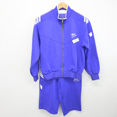 【中古】東京都 明治大学付属八王子中学高等学校 女子制服 2点 (ジャージ 上・ジャージ 下) sf096886