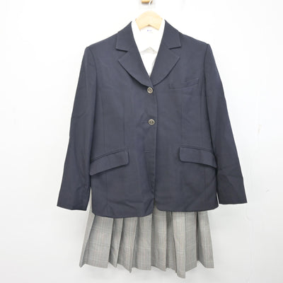 【中古】埼玉県 淑徳与野中学校・高等学校 女子制服 4点 (ブレザー・シャツ・スカート) sf096891