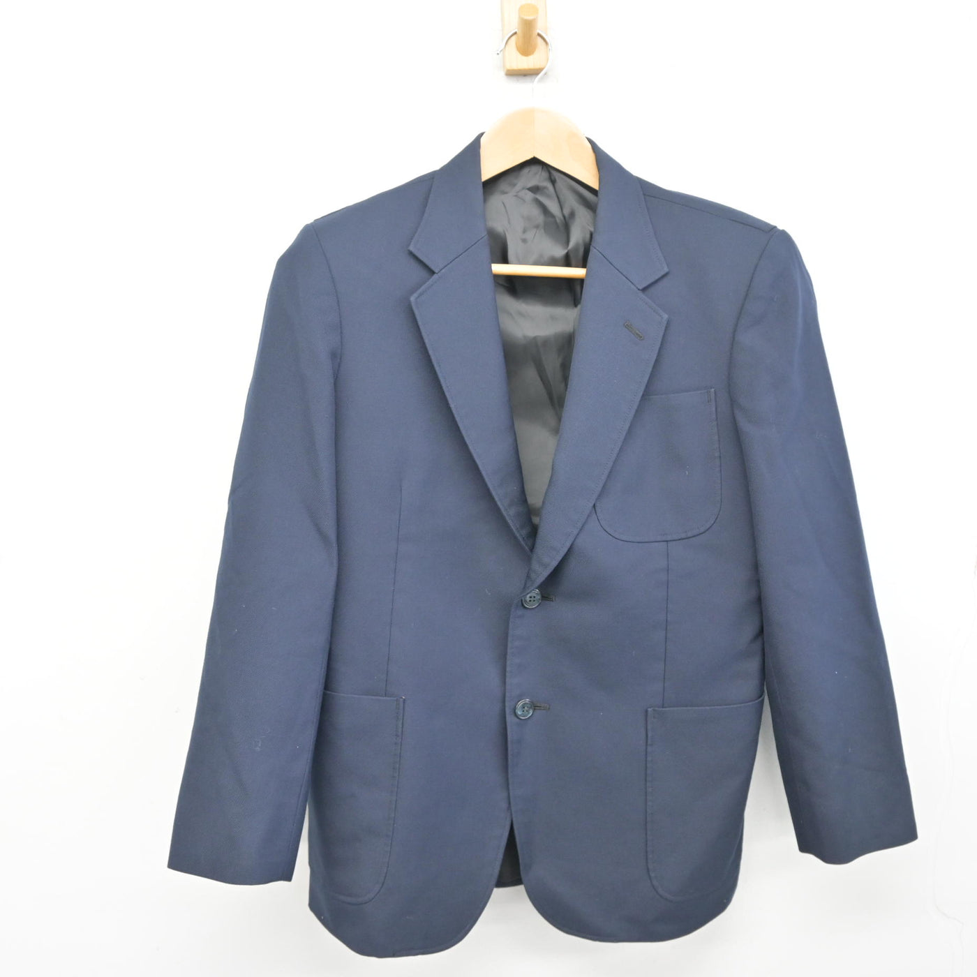 【中古】東京都 府中第八中学校 男子制服 4点 (ブレザー・ズボン) sf096897