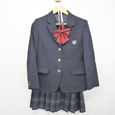 【中古】埼玉県 花咲徳栄高等学校 女子制服 4点 (ブレザー・スカート) sf096899