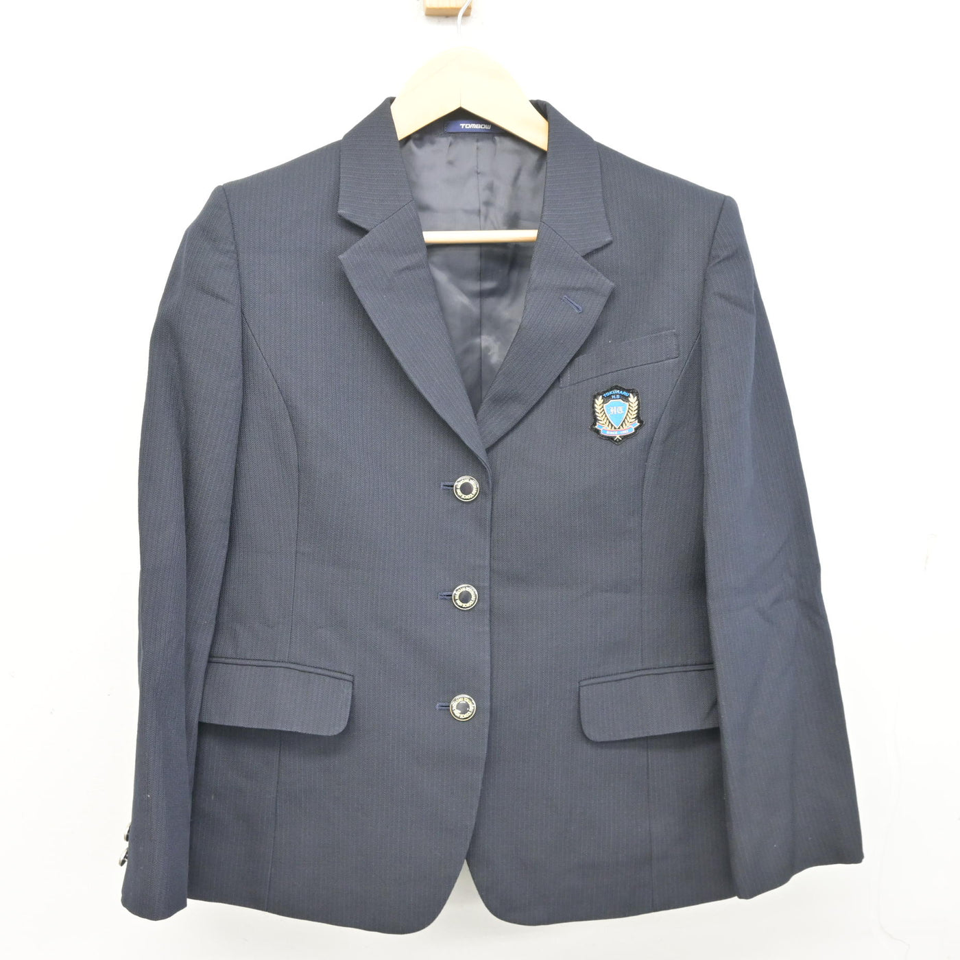 【中古】埼玉県 花咲徳栄高等学校 女子制服 4点 (ブレザー・スカート) sf096899