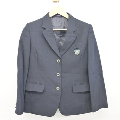 【中古】埼玉県 花咲徳栄高等学校 女子制服 4点 (ブレザー・スカート) sf096899