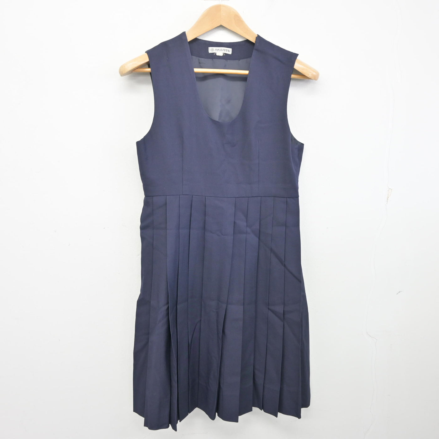 【中古】熊本県 八代高等学校 女子制服 4点 (セーラー服・ジャンパースカート) sf096904