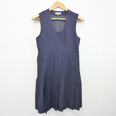 【中古】熊本県 八代高等学校 女子制服 4点 (セーラー服・ジャンパースカート) sf096904