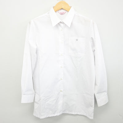 【中古】埼玉県 東野高等学校 女子制服 2点 (ニットベスト・シャツ) sf096910