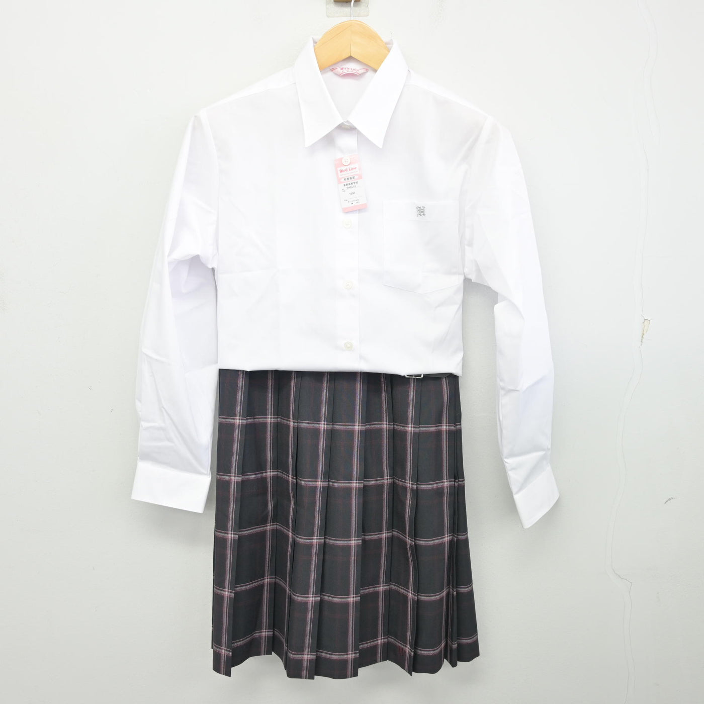 【中古】埼玉県 東野高等学校 女子制服 2点 (シャツ・スカート) sf096911