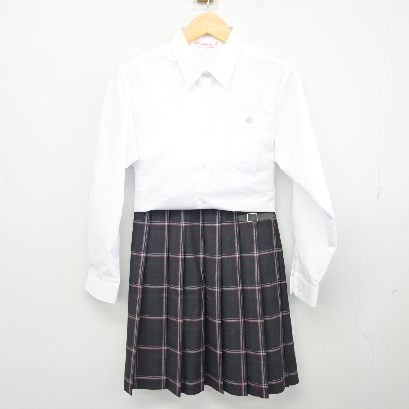 【中古】埼玉県 東野高等学校 女子制服 5点 (ブレザー・シャツ・スカート) sf096912