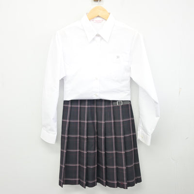 【中古】埼玉県 東野高等学校 女子制服 5点 (ブレザー・シャツ・スカート) sf096912