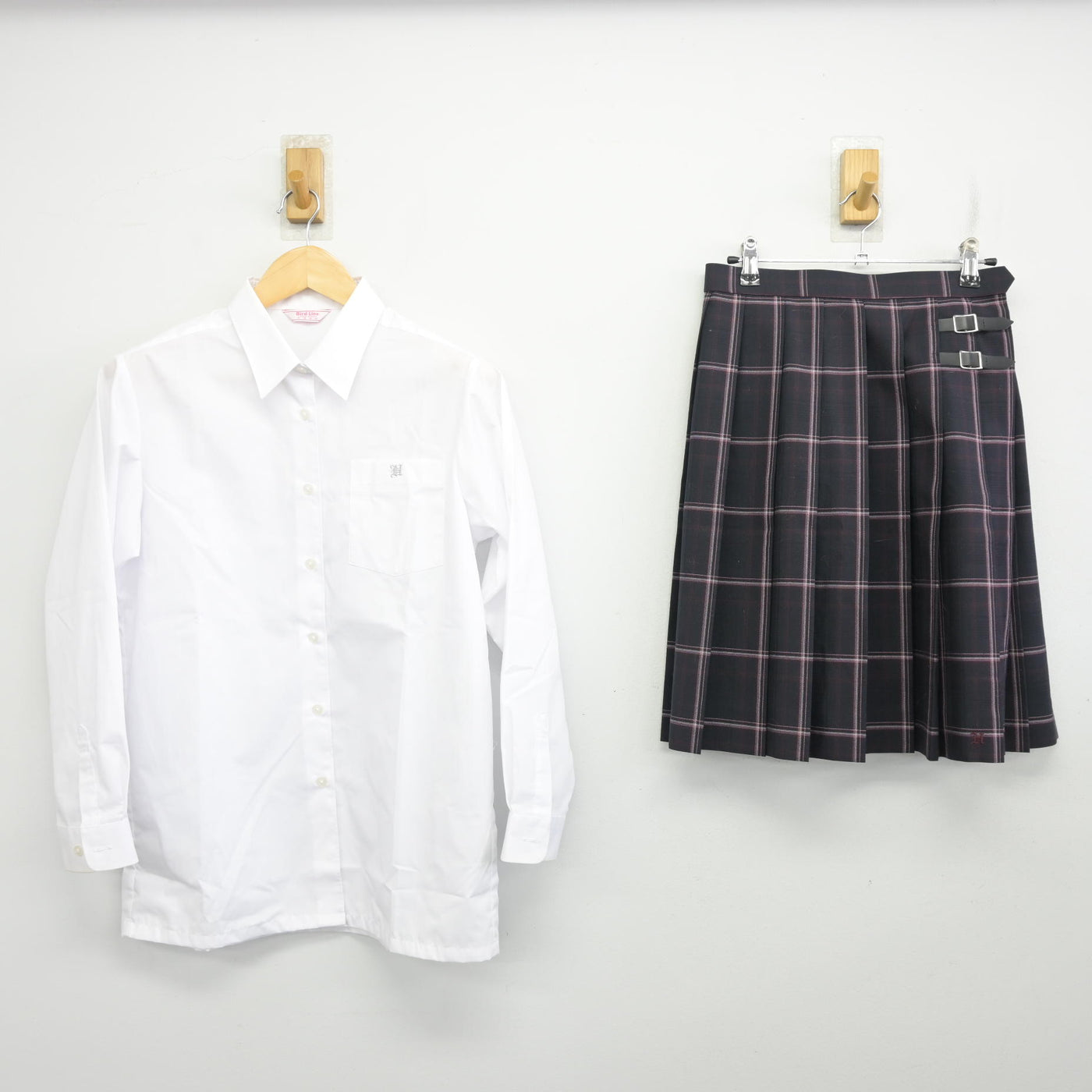 【中古】埼玉県 東野高等学校 女子制服 5点 (ブレザー・シャツ・スカート) sf096912