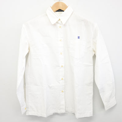 【中古】熊本県 九州学院高等学校/旧制服 女子制服 2点 (ニット・シャツ) sf096917