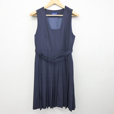 【中古】福岡県 広徳中学校 女子制服 3点 (セーラー服・ジャンパースカート) sf096920