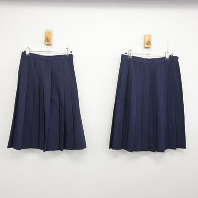 【中古】新潟県 新潟商業高等学校 女子制服 4点 (ブレザー・スカート・スカート) sf096923