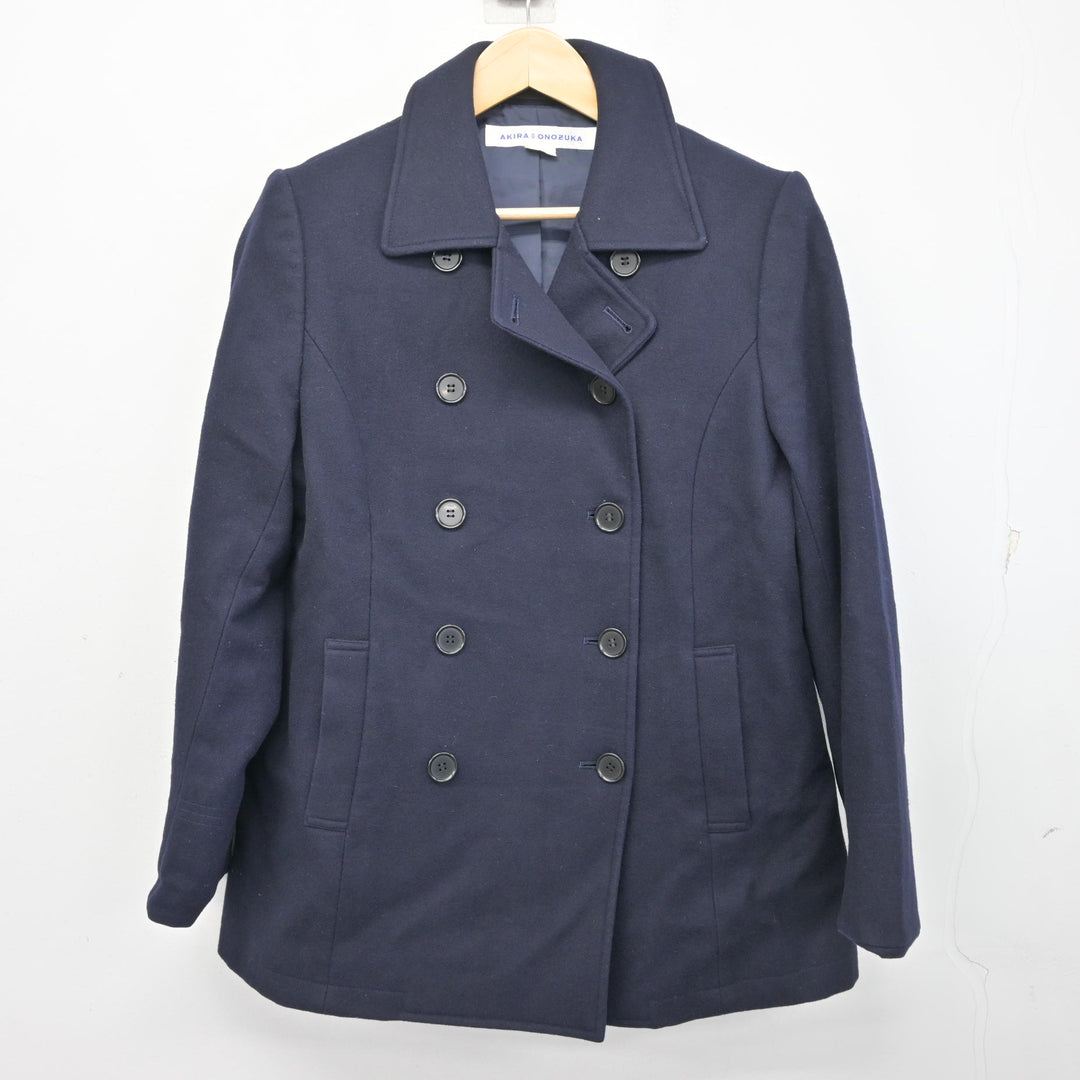 中古】岡山県 山陽女子中学校・高等学校 女子制服 1点 (コート