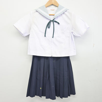 【中古】奈良県 河合第一中学校 女子制服 5点 (セーラー服・スカート) sf096957