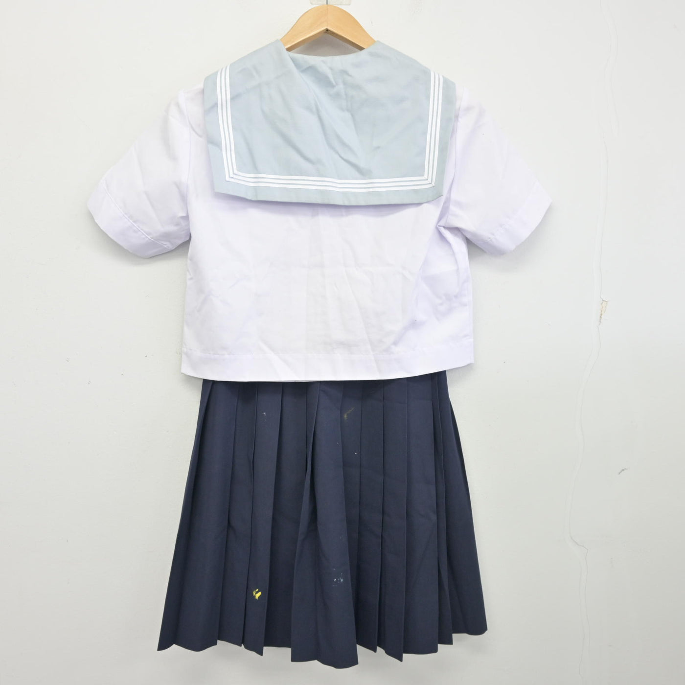 【中古】奈良県 河合第一中学校 女子制服 5点 (セーラー服・スカート) sf096957