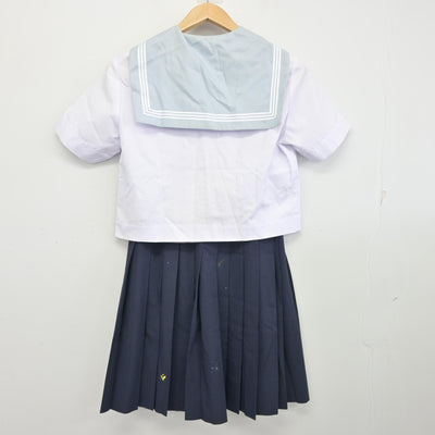 【中古】奈良県 河合第一中学校 女子制服 5点 (セーラー服・スカート) sf096957