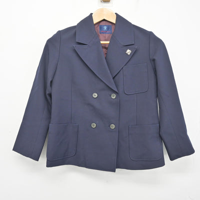【中古】東京都 白百合学園中学校 女子制服 1点 (コート) sf097033