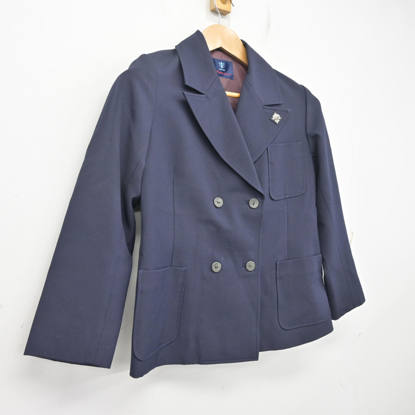 【中古】東京都 白百合学園中学校 女子制服 1点 (コート) sf097033