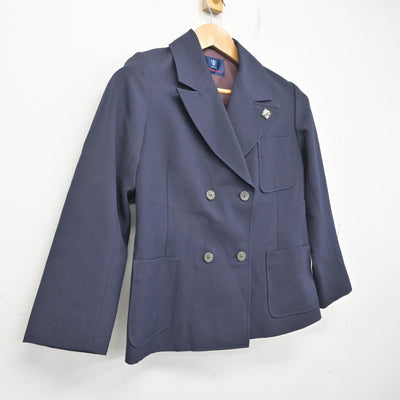 【中古】東京都 白百合学園中学校 女子制服 1点 (コート) sf097033