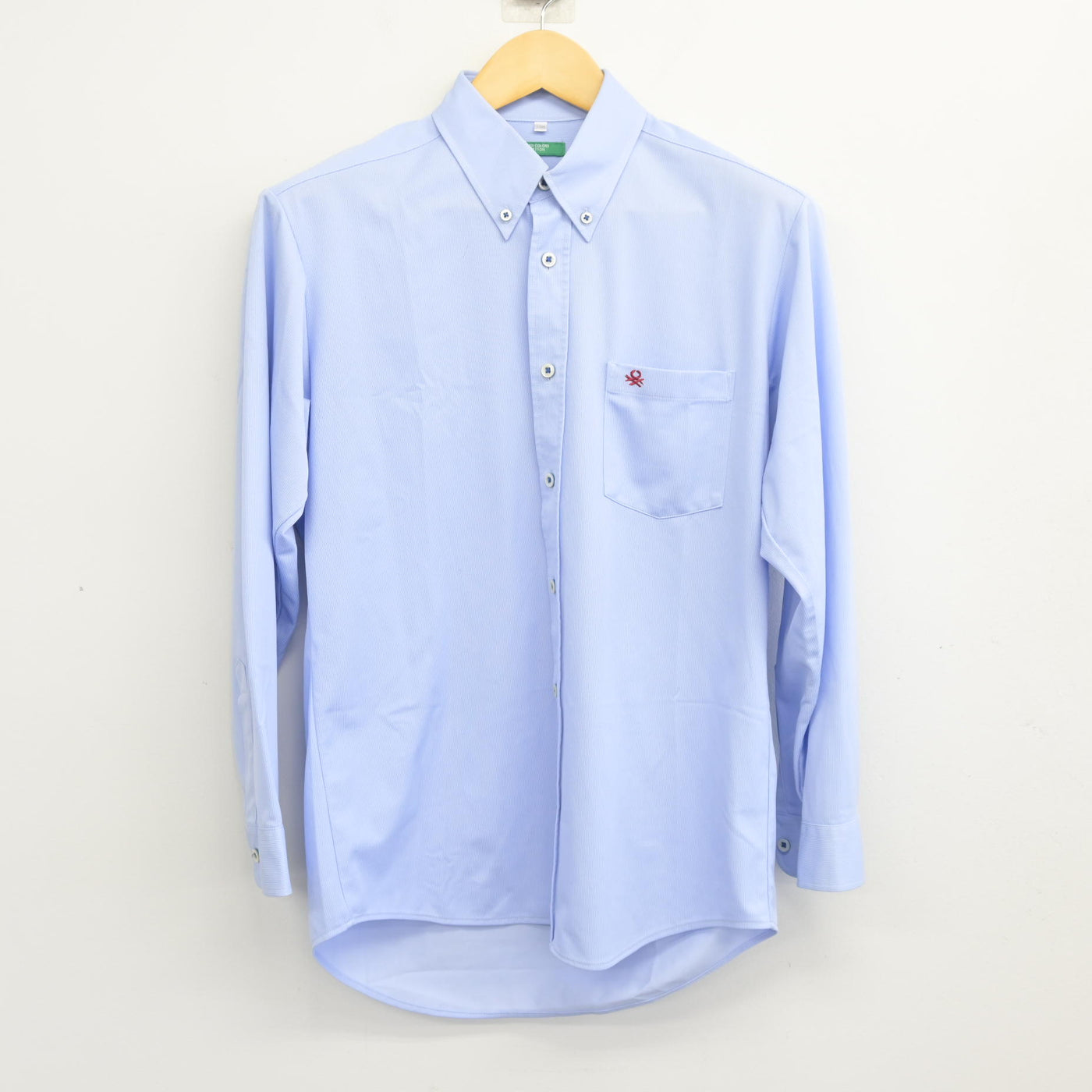 中古】大阪府 大阪高等学校 男子制服 2点 (ニット・シャツ