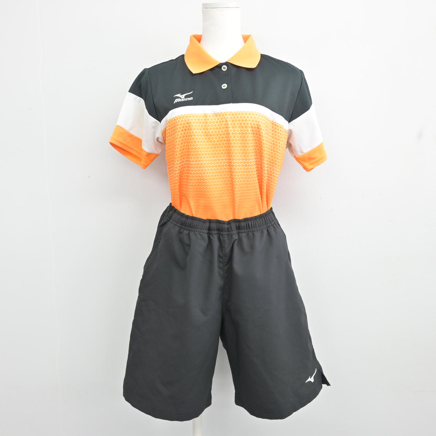 【中古】千葉県 柏中央高等学校 / テニス部ユニフォーム 女子制服 2点 (部活ユニフォーム 上・部活ユニフォーム 下) sf097224