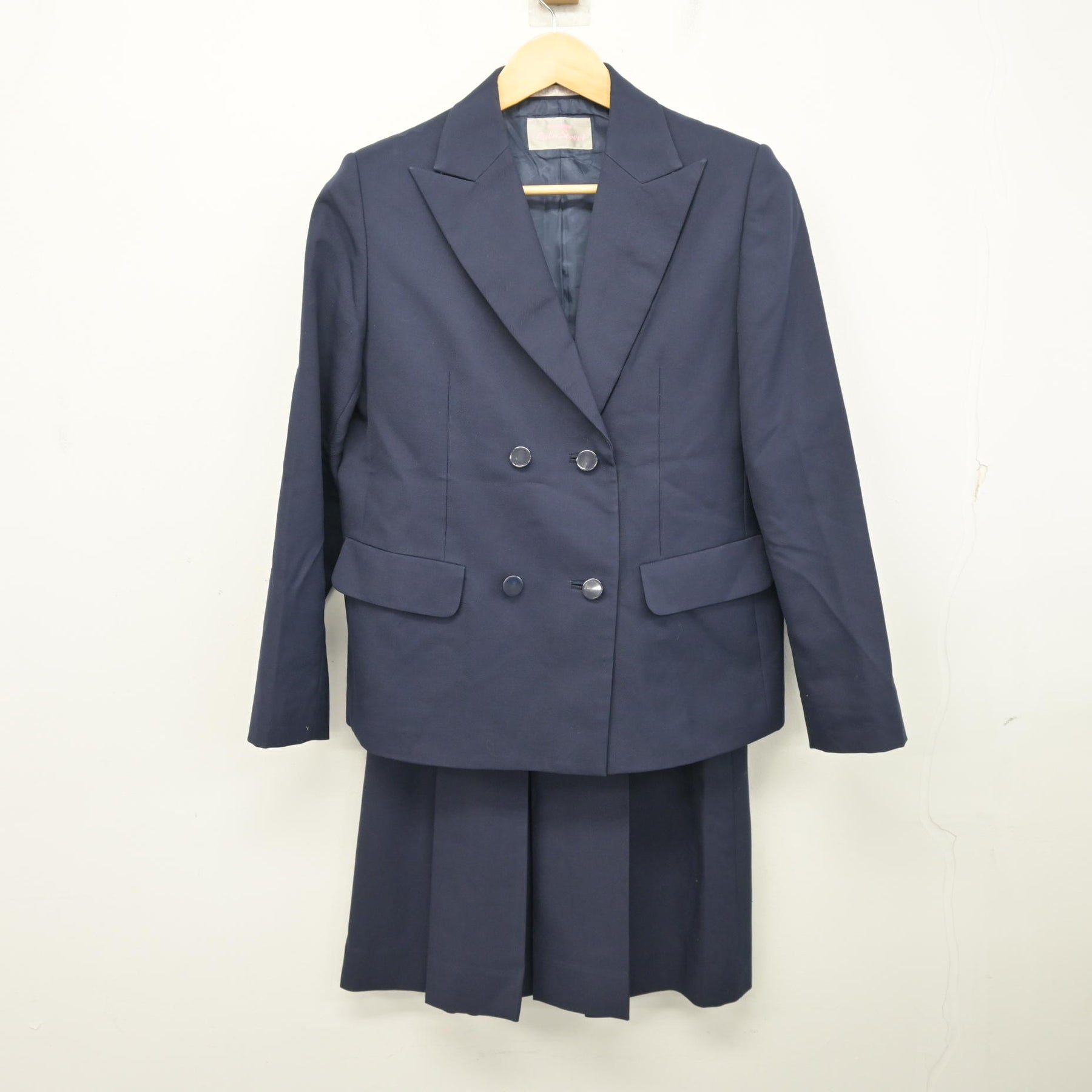 中古】茨城県 竹園高等学校 女子制服 3点 (ブレザー・スカート