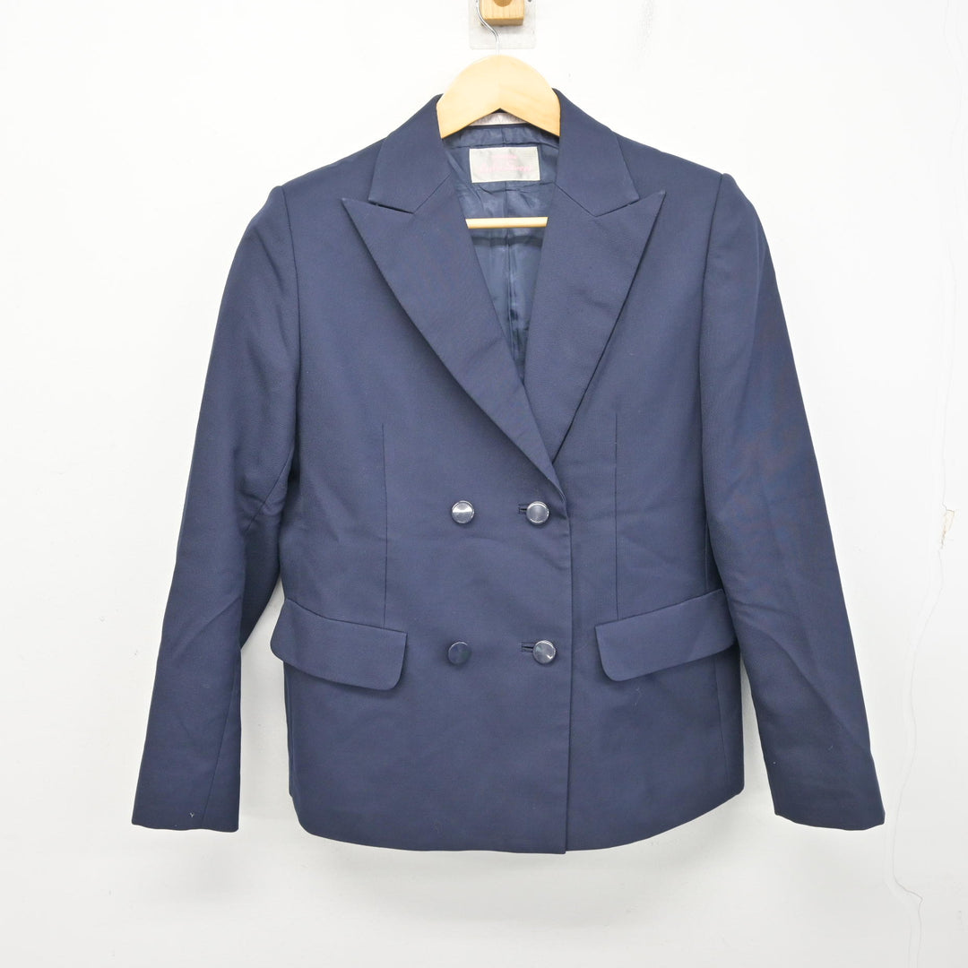 中古】茨城県 竹園高等学校 女子制服 3点 (ブレザー・スカート