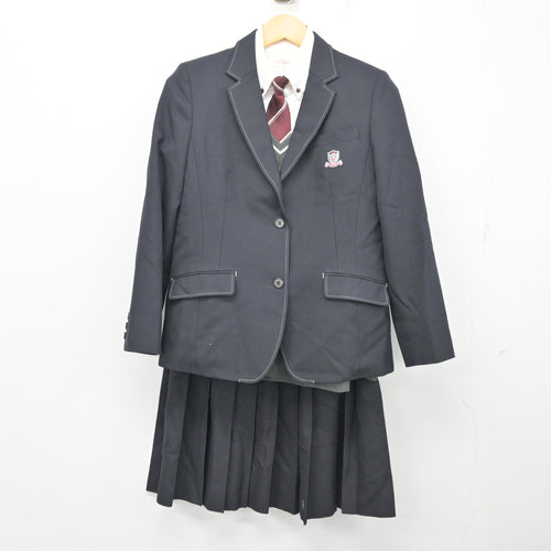 江戸川学園取手中学高等学校 　指定コート 女子用ネイビー Mサイズ 江戸川学園取手中学高等学校 指定コート 女子用ネイビー Mサイズ