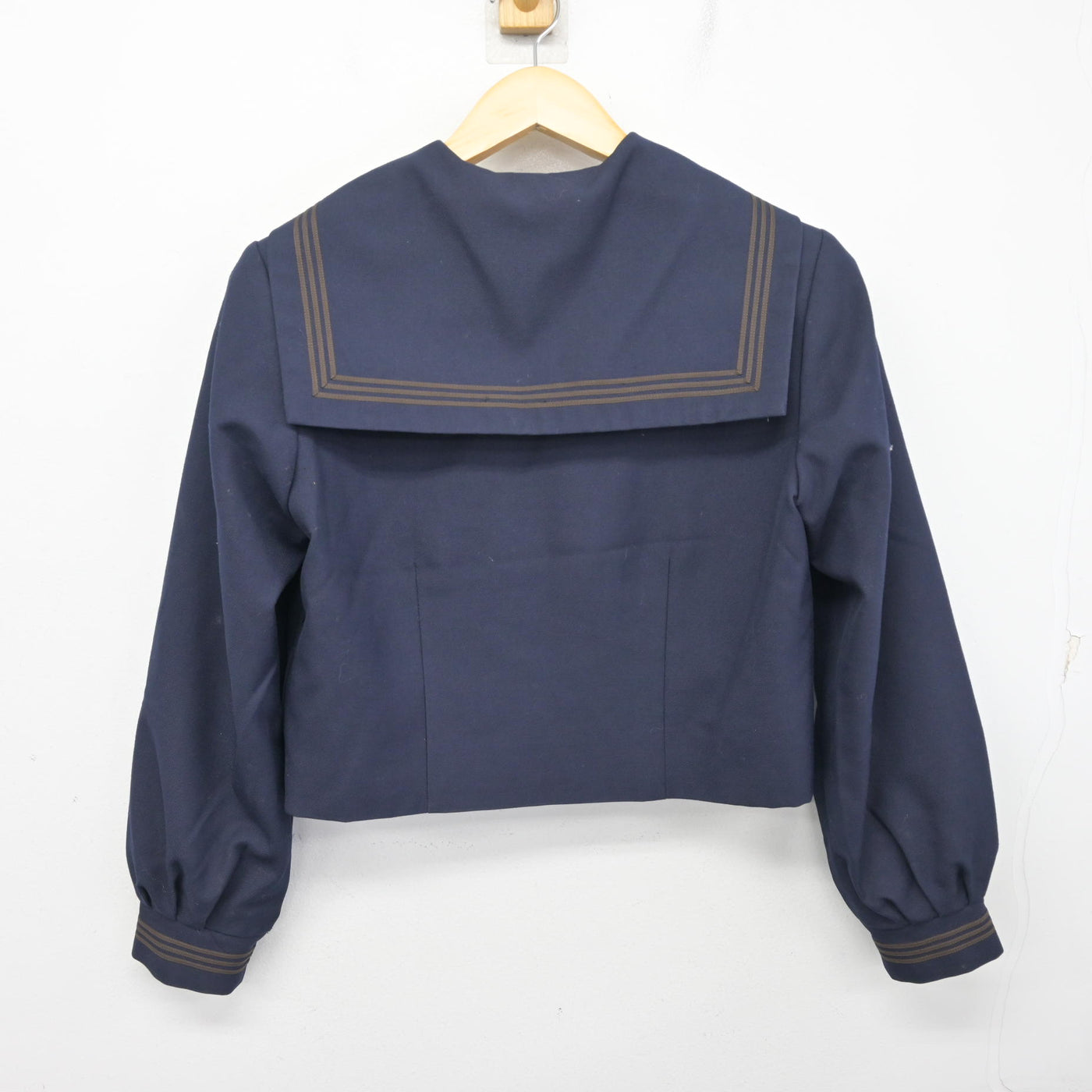 【中古】千葉県 酒井根中学校 女子制服 3点 (セーラー服・ジャンパースカート) sf097371