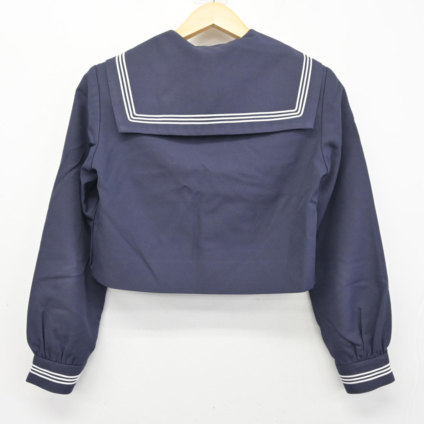 【中古】熊本県 益城中学校 女子制服 3点 (セーラー服・ジャンパースカート) sf097418