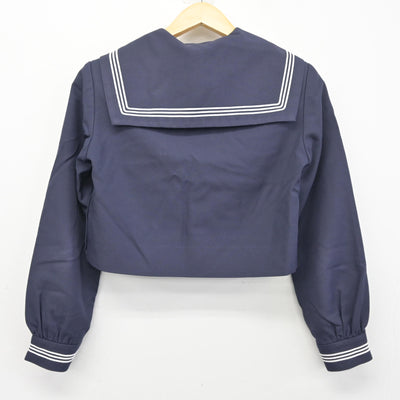 【中古】熊本県 益城中学校 女子制服 3点 (セーラー服・ジャンパースカート) sf097418
