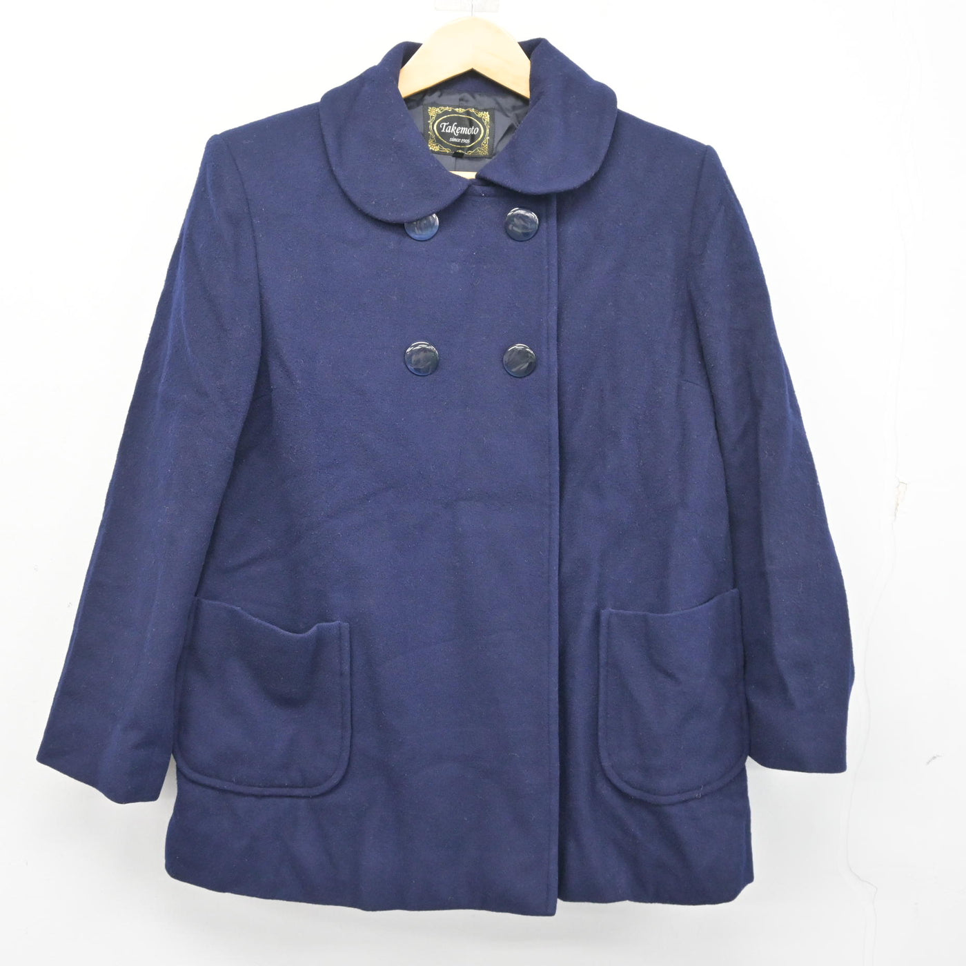 【中古】熊本県 益城中学校 女子制服 1点 (コート) sf097420