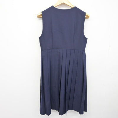 【中古】熊本県 白川中学校 女子制服 1点 (ジャンパースカート) sf097451
